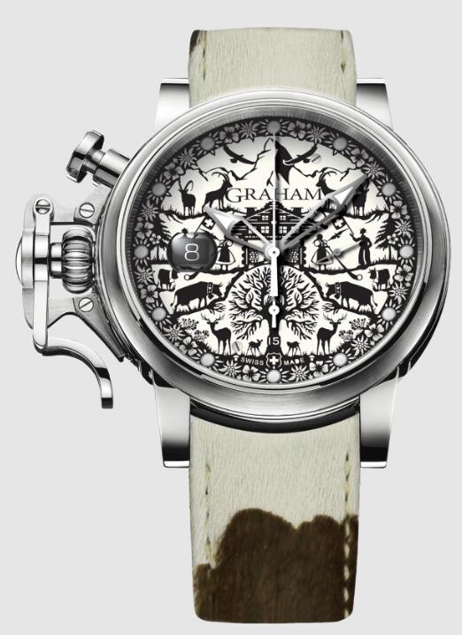 Replica Graham Watch 2CVDS.W01A CHRONOFIGHTER GRAND VINTAGE SWISS EDITION ALPENROSE